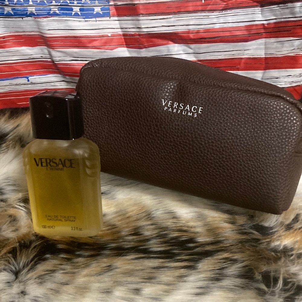 Vintage VERSACE L’HOMME and VERSACE Shaving bag
